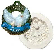 47552 - Peace Dove Wreath Mold
