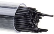 BU010007- Bullseye 1MM Black Opal Stringers - 90 COE