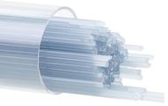 BU010807-Bullseye 1MM Powder Blue Opal Stringers - 90 COE