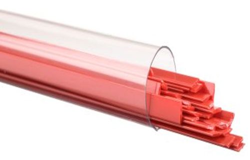 BU012404- Bullseye Red Opal Ribbon 90 COE