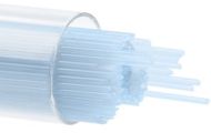 BU021607- Bullseye 1MM Light Cyan Opal Stringers - 90 COE