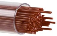 BU022407- Bullseye 1MM Deep Red Opal Stringers - 90 COE