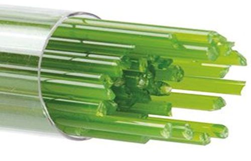 BU031272- Bullseye 2MM Pea Pod Opal Stringers - 90 COE