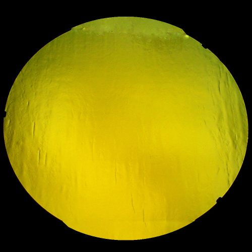 DC651B-CBS Thin Dichroic Gold On Black 8"x9" - 96 COE