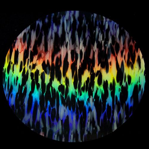 DC672B-CBS Dichroic Rainbow 1 Spirit Murano 8"x9" - 96 COE