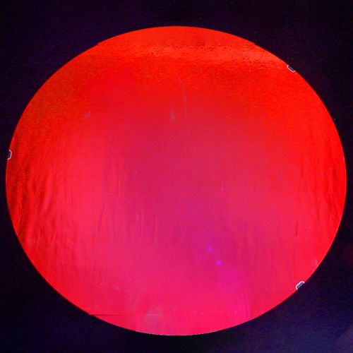 DC813B-CBS Thin Dichroic Candy Apple On Clear 8"x9"  - 90 COE