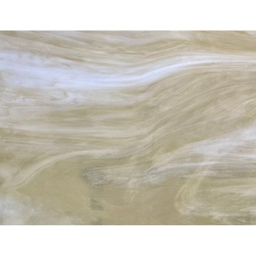 DG1050 - Designer Glass Ivory/White/Clear Wispy