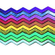 DWF212-CBS Dichroic Wavy Firestrips Primary 6mm 96 COE