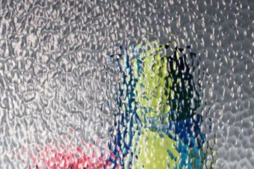 SF100H- Oceanside Clear Hammered 96 COE