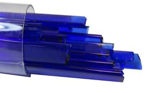 UN1012- Oceanside Dark Blue Transparent Noodles 96 COE #136