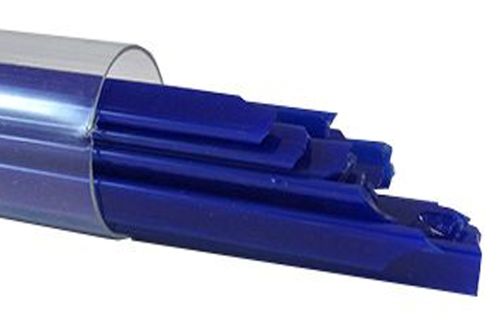 UN1035- Oceanside Dark Blue Opal Noodles 96 COE #2306