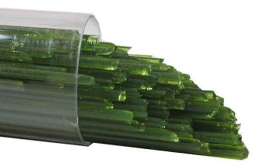 US1073- Oceanside Forest Green Opal Stringers 96 COE #622