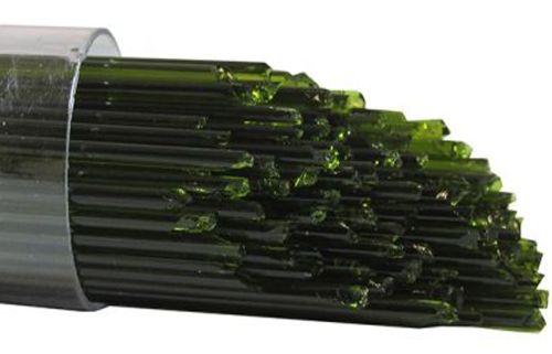 US1074- Oceanside Olive Green Opal Stringers 96 COE #782