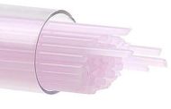 BU042172- Bullseye 2MM Petal Pink Opal Stringers - 90 COE