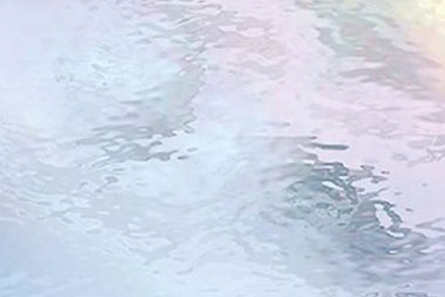 SFI100W- Oceanside Clear Waterglass Iridized 96 COE